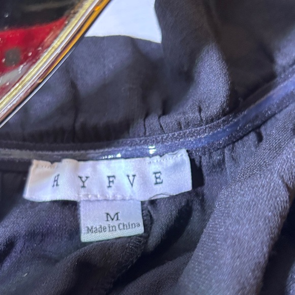 HYFVE Navy Ruffled Jumpsuit - Picture 5 of 5